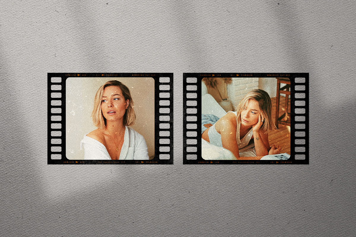 Vintage Film Frames Mockup Bundle, a Product Mockup by DVLOOP MOCKUP (Photo 9 of 11)