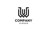 Letter VW WV Logo Design, a Branding & Logo Template by Buqancreative (Thumbnail 1 of 2)