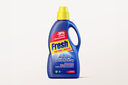 Liquid Detergent Bottle Mockup, a Household Mockup by Se٧enStudio (Thumbnail 2 of 2)