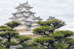 Old Himeji castle view in Japan, an Architecture Photo by BOOCYS