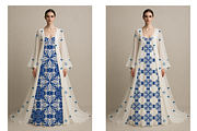 Terra Bloom, a Pattern Graphic by AashimaDesigns (Thumbnail 3 of 5)