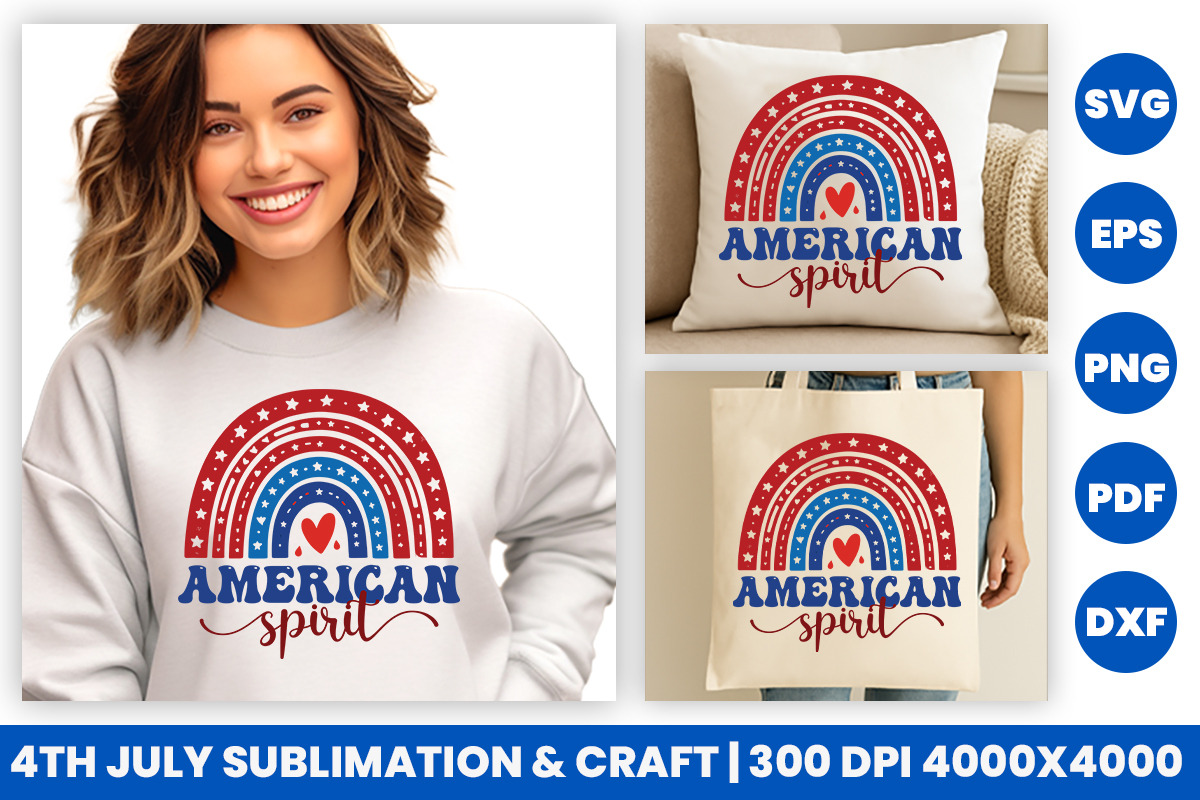 Retro 4th july American Spirit SVG, an Object Graphic by Creative Arslan (Photo 2 of 3)