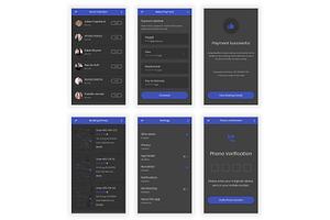 Taxi & Cab Booking UI Kit Figma