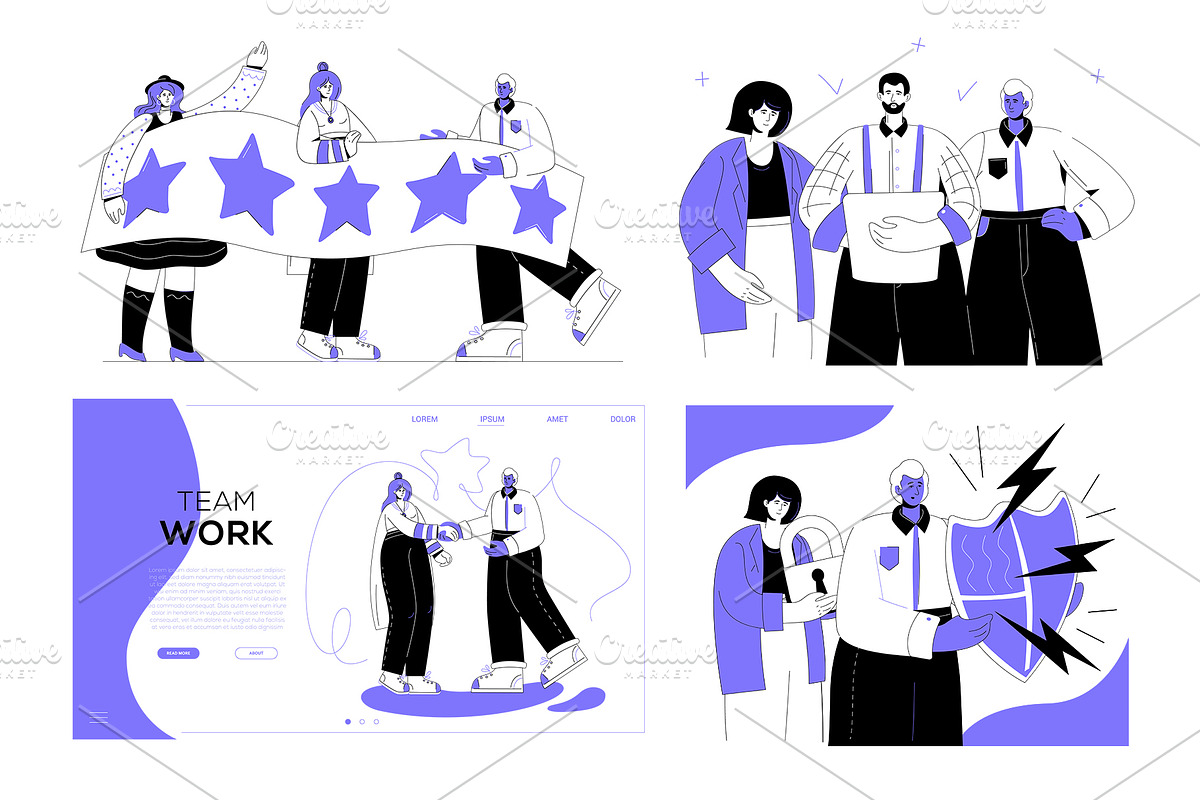 Business Situations Illustration Kit, an UI Kit Template by Boyko Pictures (Photo 15 of 16)