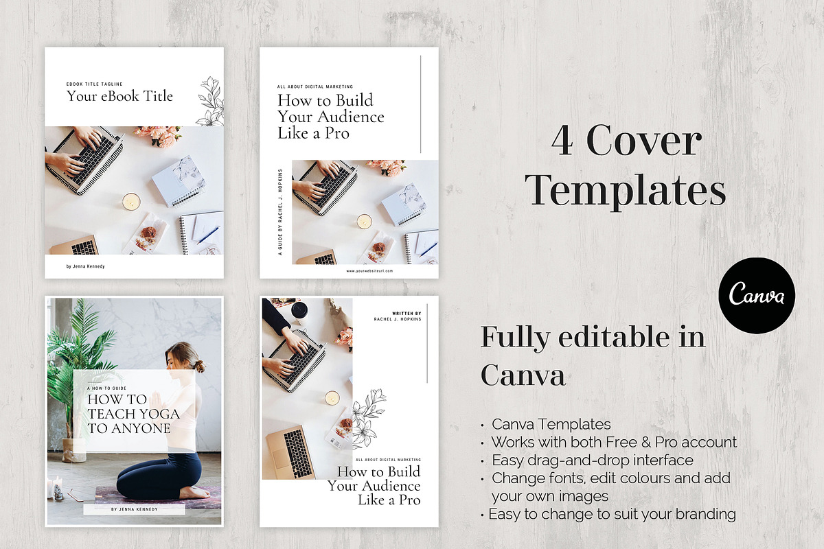 Minimal eBook Template for Canva, a Magazine Template by Paperweight Memories (Photo 2 of 16)
