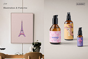 France Cute and Sweet Illustrations, a Decorative Illustration by likorbut (Thumbnail 4 of 10)