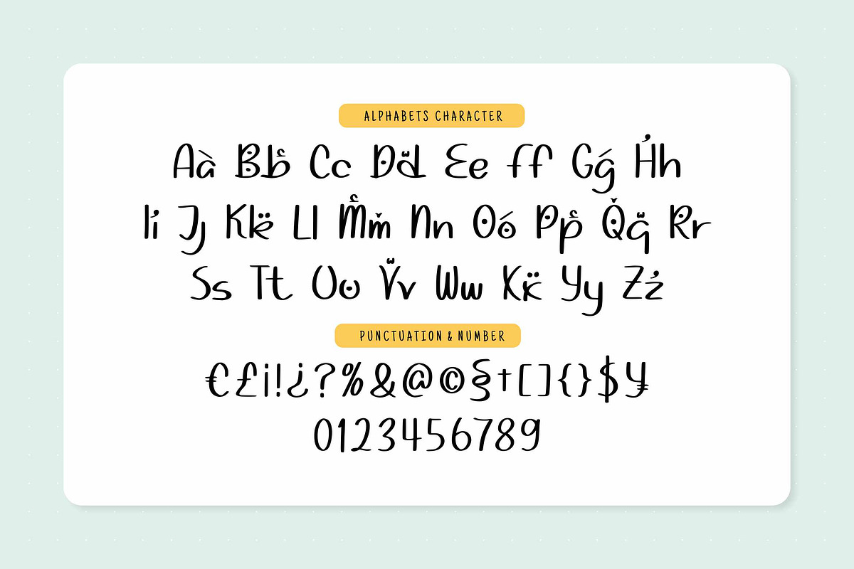 Bulkar - Cute Arabic Display Font, a Script Font by Runsell Studio (Photo 5 of 5)