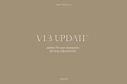 Ghost Display Typeface, a Serif Font by Barghest (Thumbnail 9 of 9)