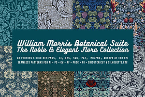 William Morris Seamless Pattern 15