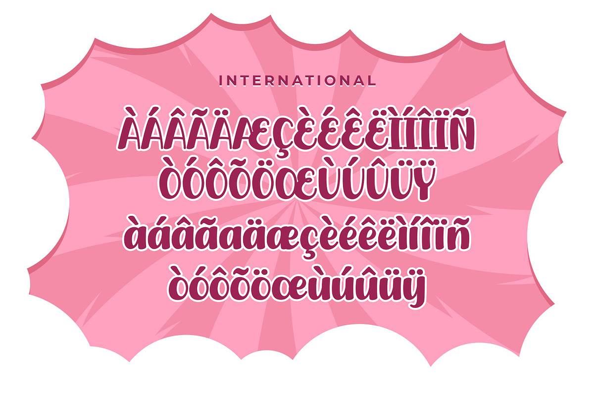 Holy Sugar - Cute Playful Font, a Font by Gumrega Studio (Photo 7 of 8)