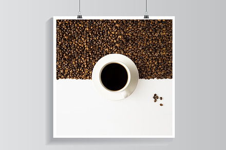 Coffee half.