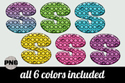 Pastel Bubble Pop Alphabet PNG Set, an Object Illustration by AlexandHer Digital Art (Thumbnail 2 of 5)