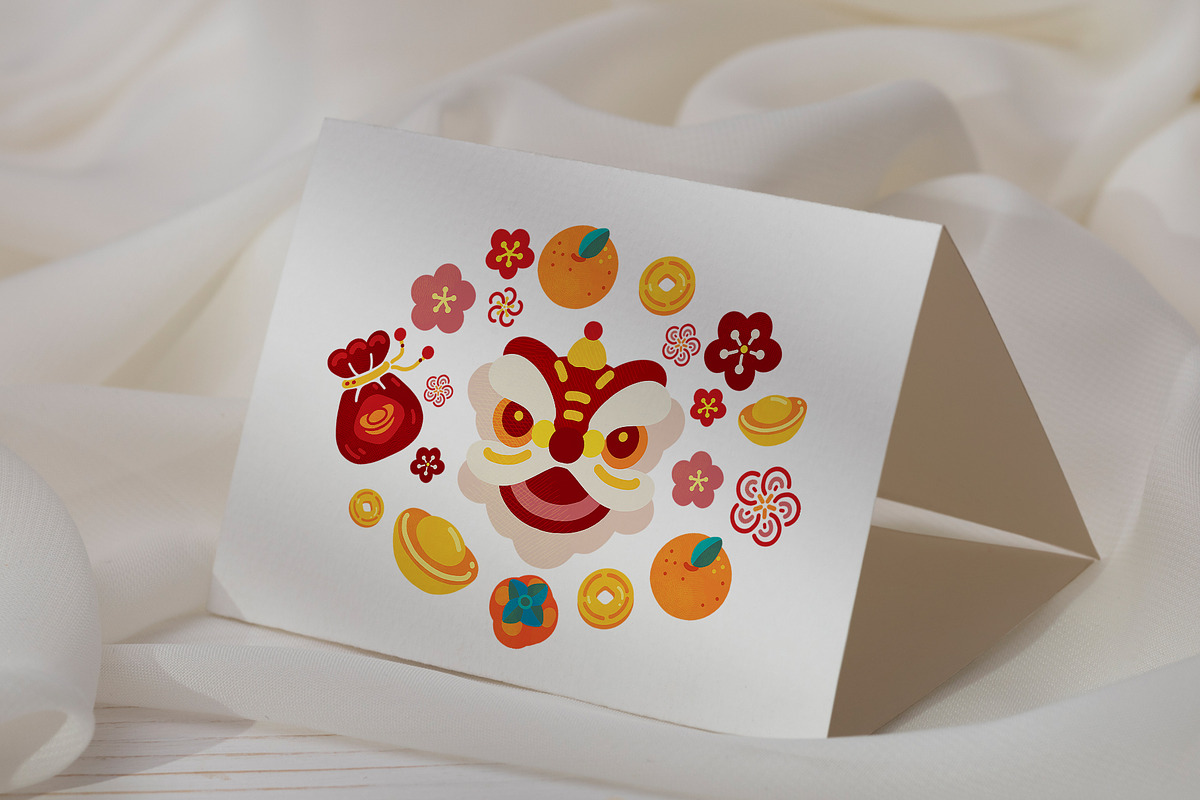 Cute Lunar Celebration – Hand-drawn, a Seasonal Illustration by CreativeValuation (Photo 11 of 12)