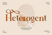 Heterogent - Premium Serif Font