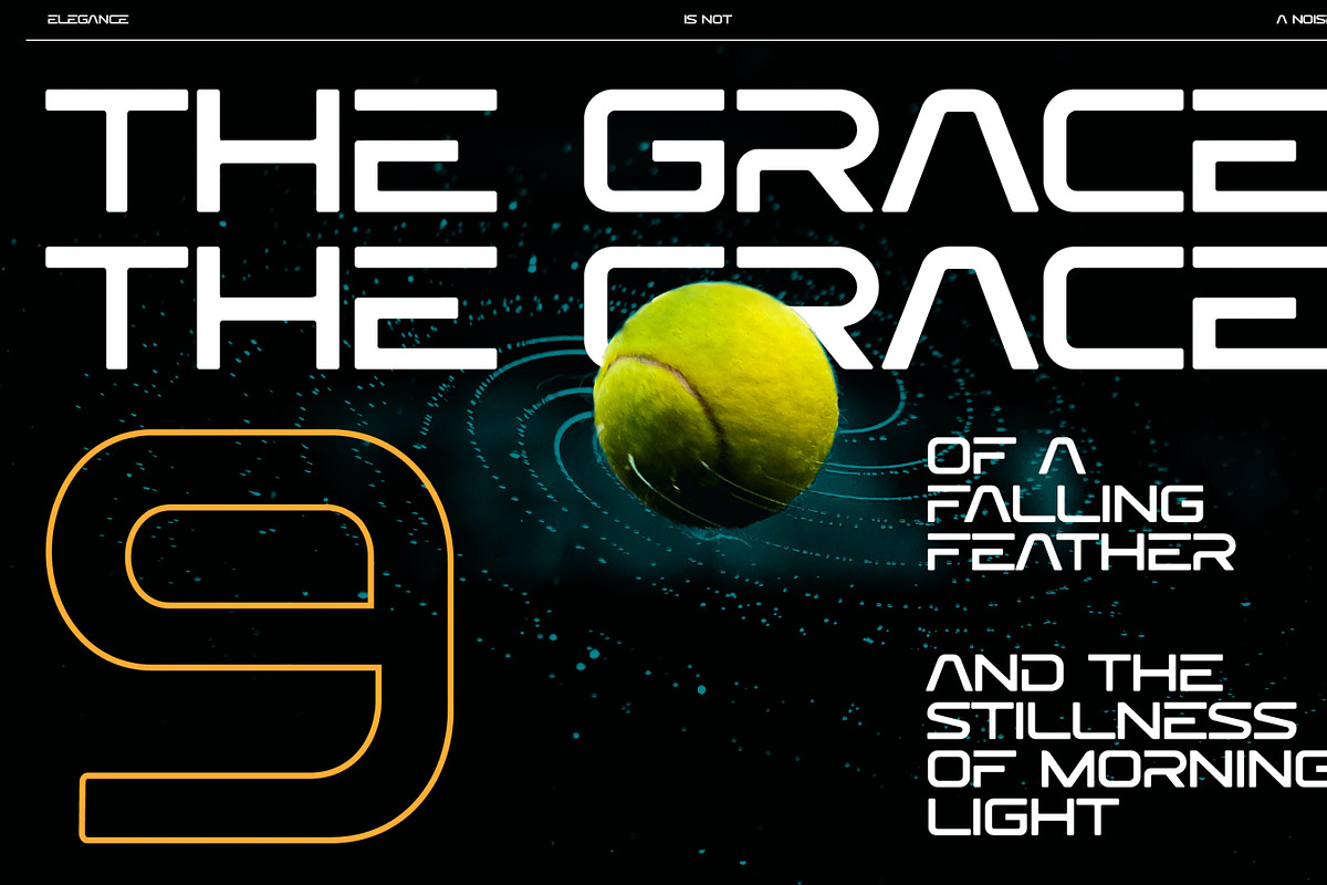 Forgex – Futuristic Display Font, a Sans Serif Font by Brand Earth (Photo 3 of 7)