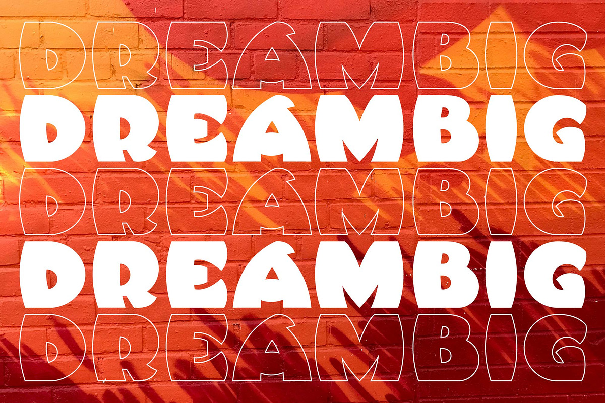 Orange display typeface, a Symbol Font by Anna Zakharchenko (Photo 11 of 23)