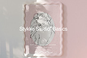 Wavy Frame Mockup | BASIC, a Household Mockup by Stykke Studio (Thumbnail 1 of 9)