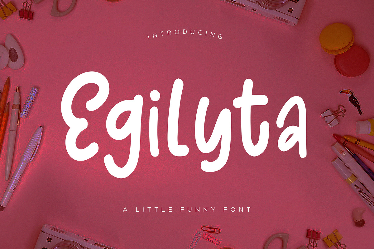 Egilyta Funny Advertisement Font