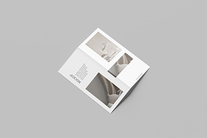 DL Brochure Bi-fold Mockup