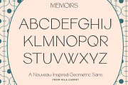 Memoirs Sans Modern Logo Font, a Sans Serif Font by Mila Garret (Thumbnail 13 of 15)
