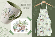Watercolor Gardening Clipart Set, a Seasonal Illustration by LenArt (Thumbnail 12 of 15)