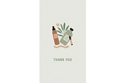 Organic Cosmetic. Bottle Plants, a Healthcare Illustration by ms Julia Nova (Thumbnail 7 of 7)