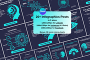 AI Infographics Templates, a Social Media Template by GrowthHackingStudio (Thumbnail 1 of 9)