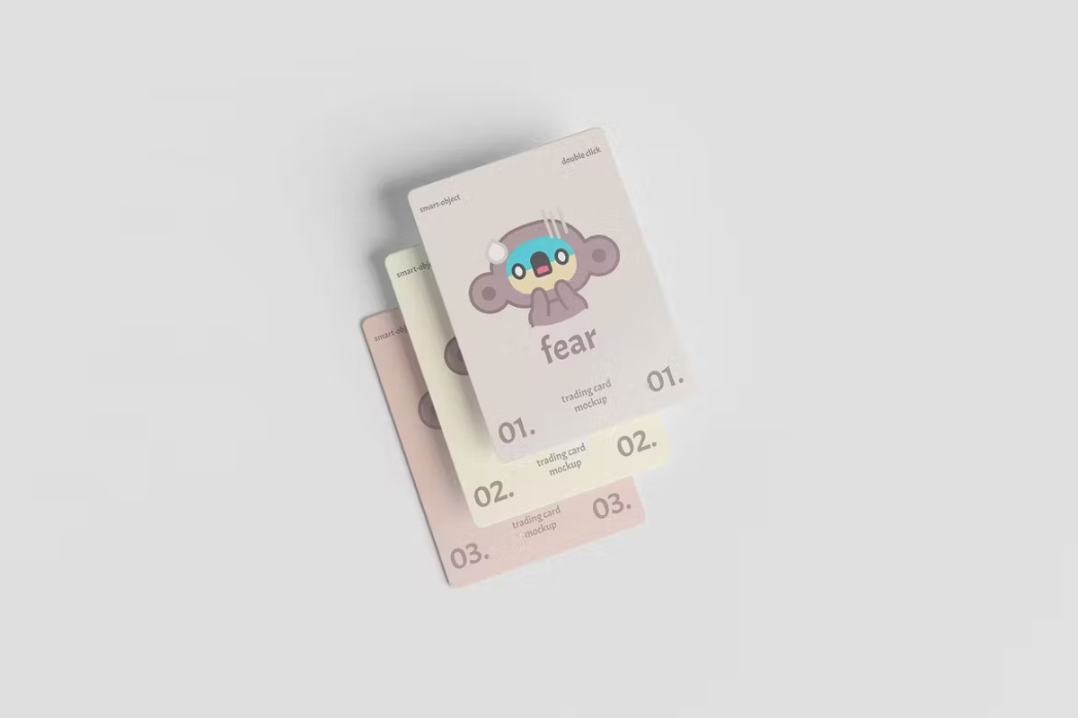 Trading Cards Display Mockup, a Product Mockup by GearShift (Photo 5 of 7)