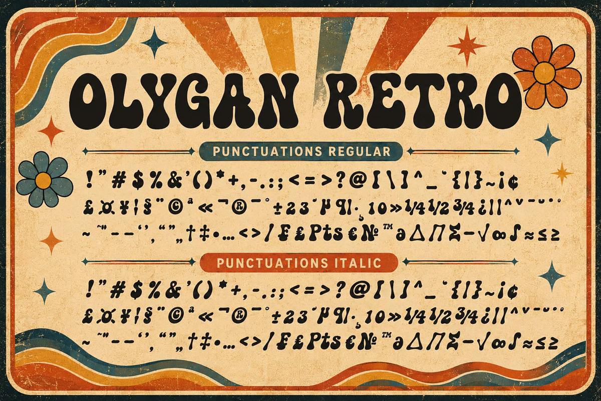 Olygan Retro, a Blackletter Font by Yoga Letter (Photo 8 of 10)
