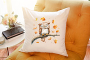 Cozy Fall Clipart, Fall Animals Clip, an Illustration by Sublimation Artist (Thumbnail 6 of 6)