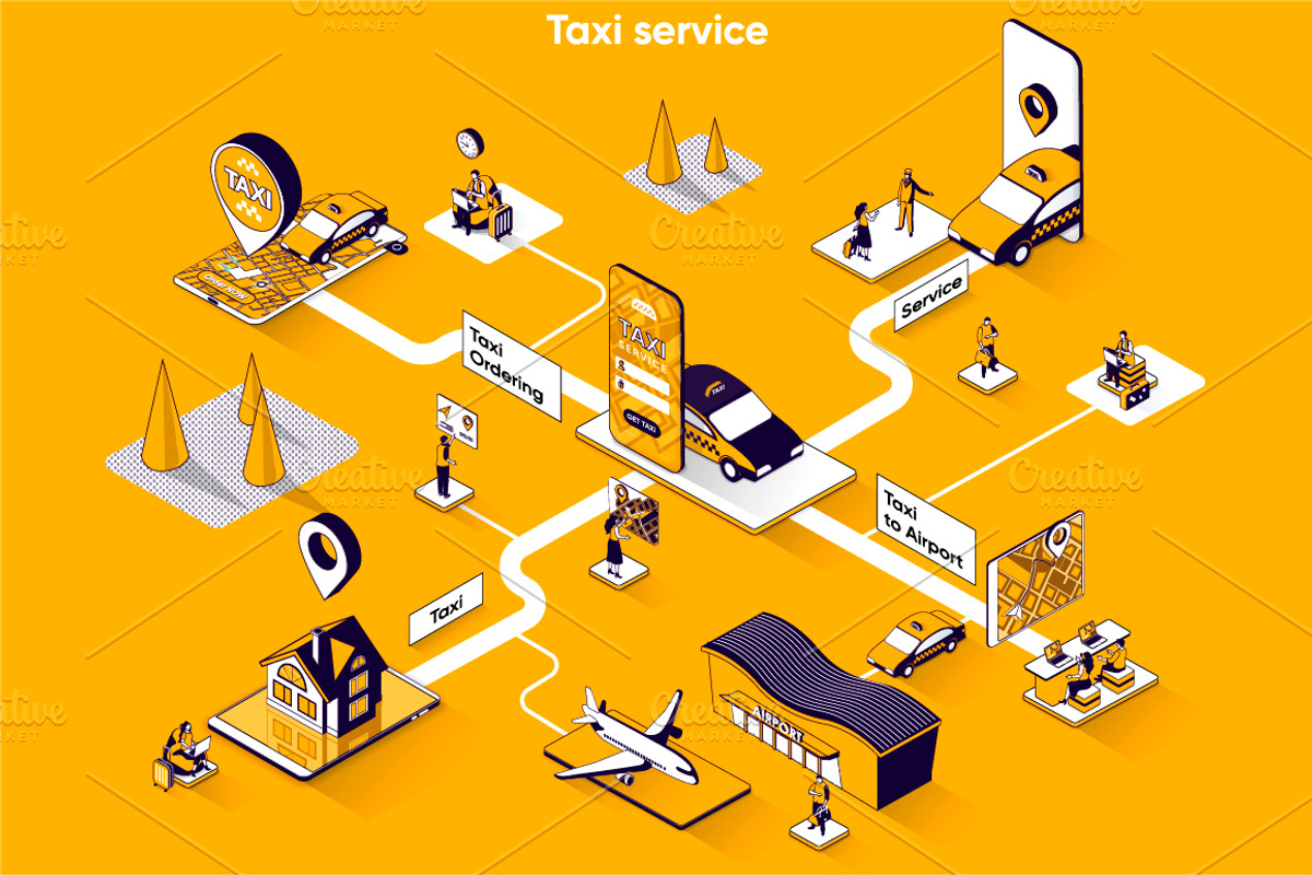 Isometric 3D Vector Illustrations, a Templates & Theme by alexdndz (Photo 27 of 32)