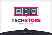 Tech Store Logo Template, a Branding & Logo Template by LOGOMAGINE (Thumbnail 11 of 13)