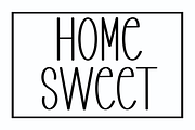 Home Writing, a Sans Serif Font by InermediaSTUDIO (Thumbnail 3 of 7)