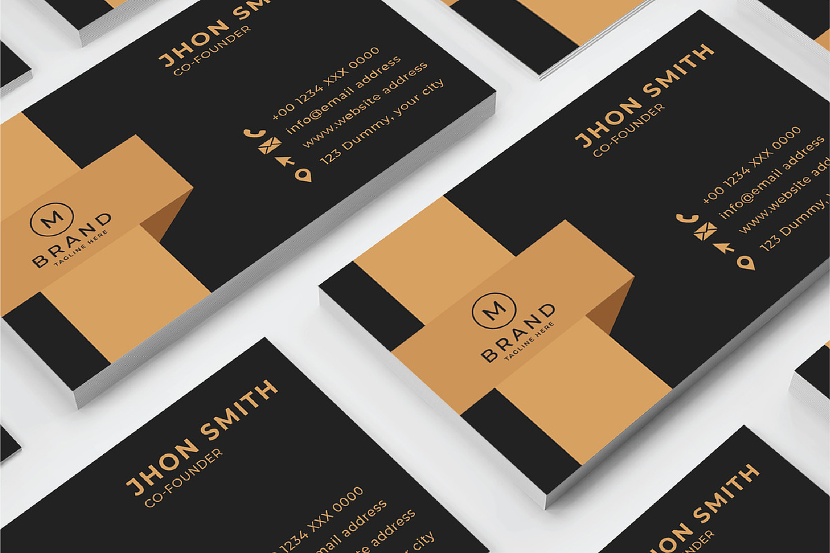 Modern And Clean Business Card, a Business Card Template by M9 Design (Photo 5 of 5)