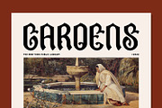 Kole Gemols - Vintage Blackletter, a Blackletter Font by Imoodev (Thumbnail 2 of 5)