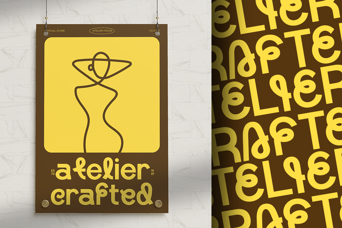 Apresto – Experimental Modern Font, a Sans Serif Font by Font Liner (Photo 2 of 8)