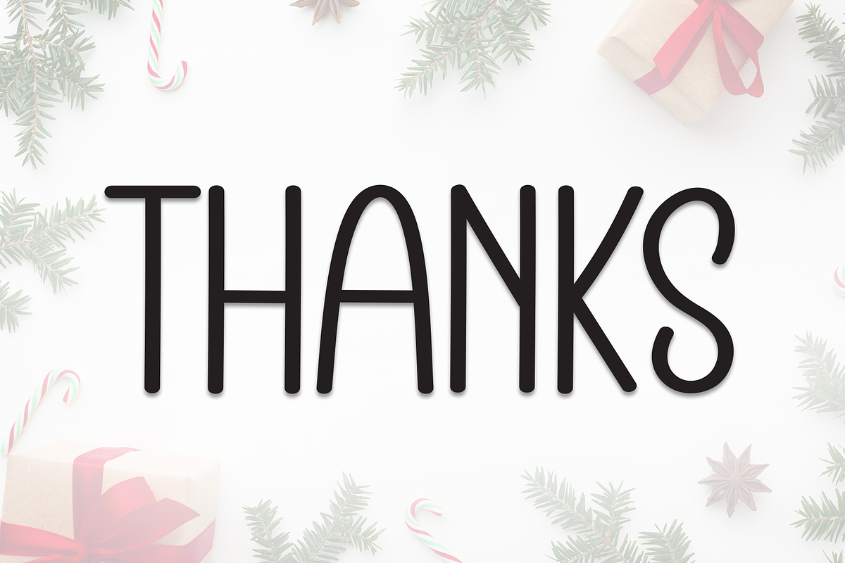 This Christmas | Script Font, a Script Font by Scratchones (Photo 8 of 8)