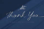 Manfollo Modern Script, a Script Font by alit design (Thumbnail 15 of 15)
