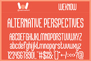 Different Logic font, a Sans Serif Font by weknow (Thumbnail 3 of 8)