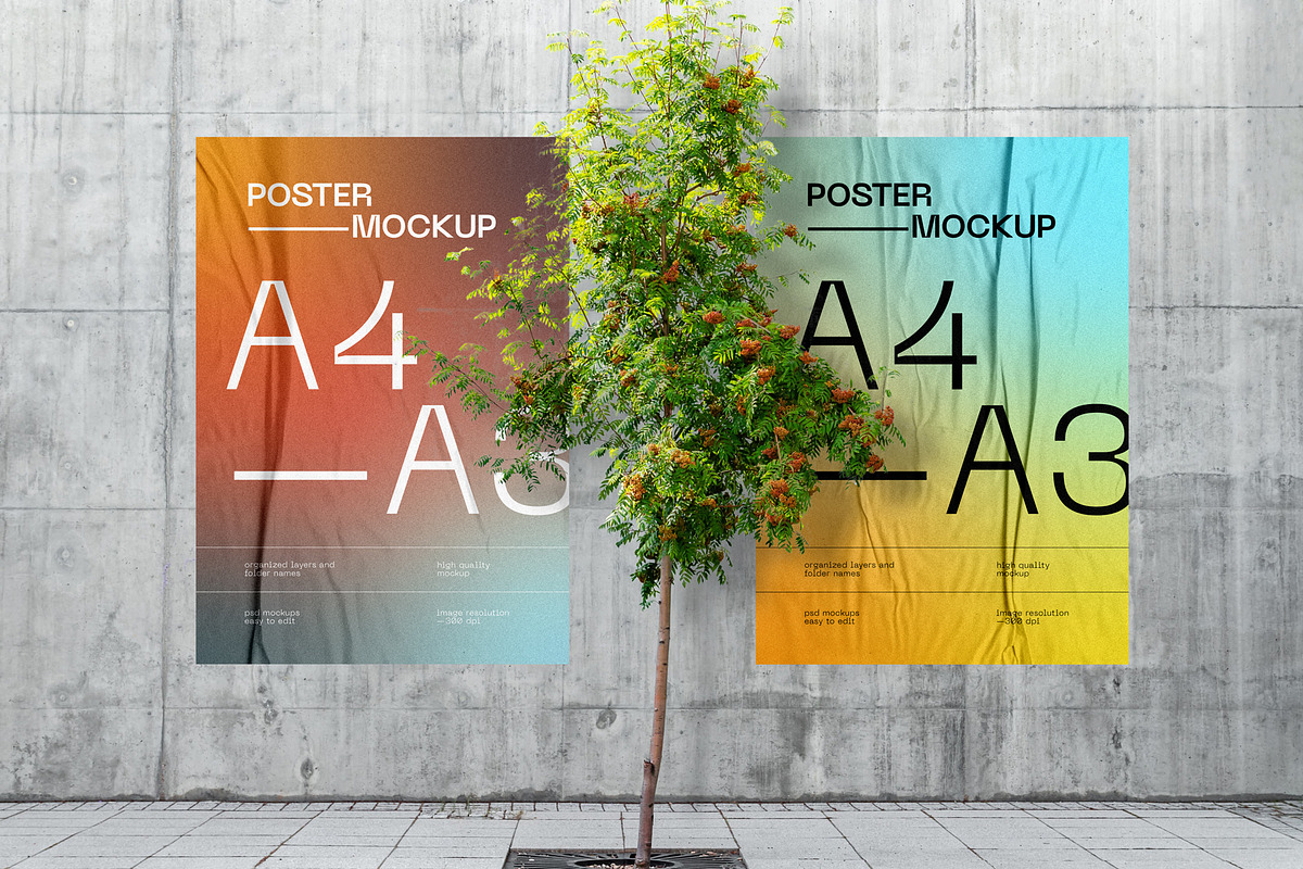 Urban Outdoor Poster Mockup, a Print Template by dpi (Photo 21 of 28)