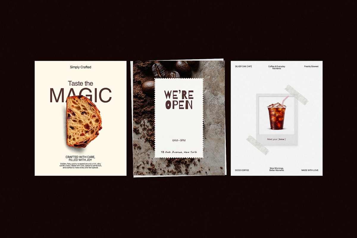 BREW | Instagram Post & Story (I), a Social Media Template by Prapti Design (Photo 5 of 10)
