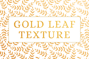 Hi-Res Gold Leaf Texture