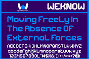 Drift Space font, a Font by weknow (Thumbnail 2 of 8)