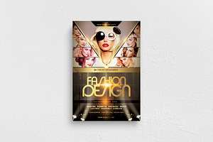 Fashion Design Flyer Template