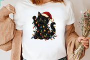 Christmas Cat PNG Trending Christmas, a Seasonal Illustration by CraftArtStudio (Thumbnail 3 of 4)