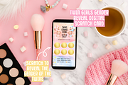 Twin Girls Digital Scratch Card, an Email Template by SunshineStudioBoutique (Thumbnail 6 of 8)