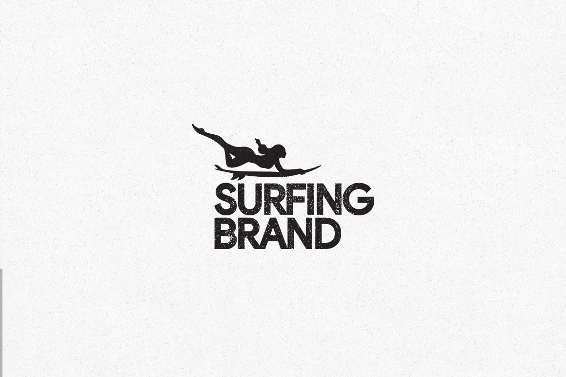 Surfing Brand Logo by Kartetvega  Creative Market