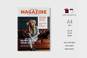 Lifestyle Magazine Template, a Magazine Template by xtratimebd (Thumbnail 1 of 9)