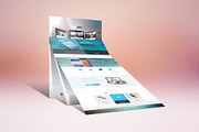 Website Display Mockup, a Device Mockup by RgraphicsDesign (Thumbnail 4 of 5)