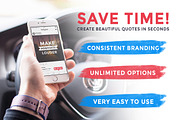 SALE! Quick & Easy Quote Templates, a Social Media Template by Brandspark (Thumbnail 3 of 7)